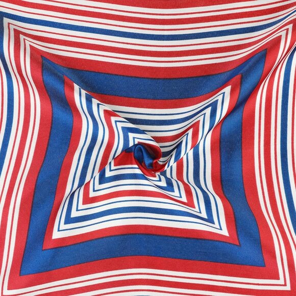 Women Square Scarf Scarves Leopard Printed Striped Polka Dots Pattern Kerchief N - Picture 3 of 5